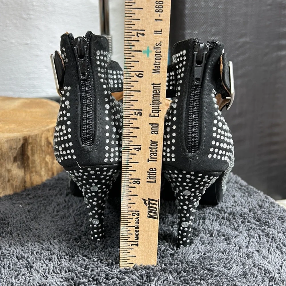 Leuven Alexander‎ rhinestone studded heels